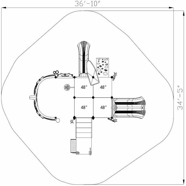 Adair Pirate Ship Play Structure