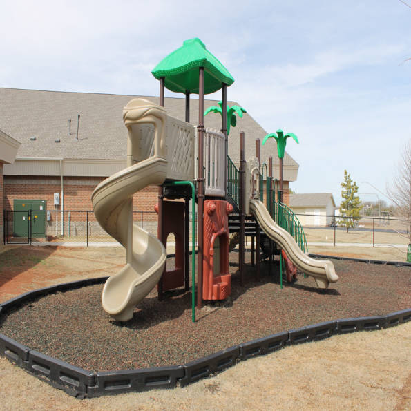 8" Playground Border Timber