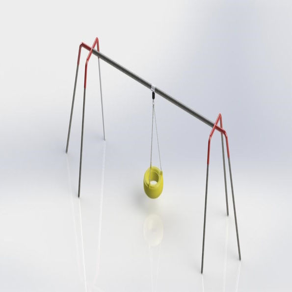 Heavy Duty Tripod Tire Swing