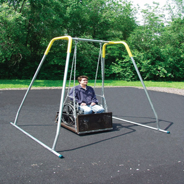 Wheelchair Platform Swing and Frame