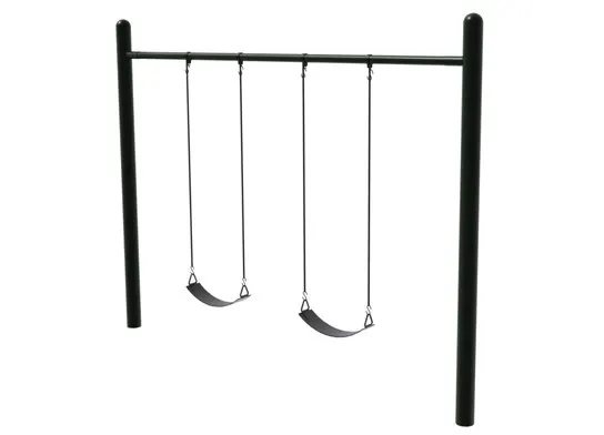 Single 4.5" Dia. Post Swing - Commercial