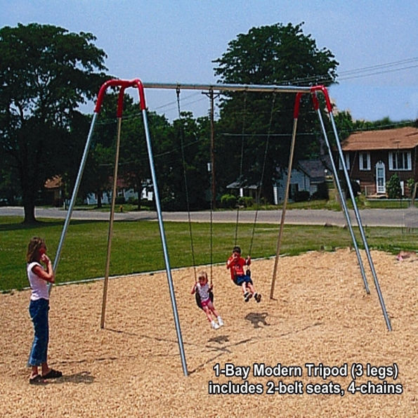 1-Bay Modern Tripod Swings