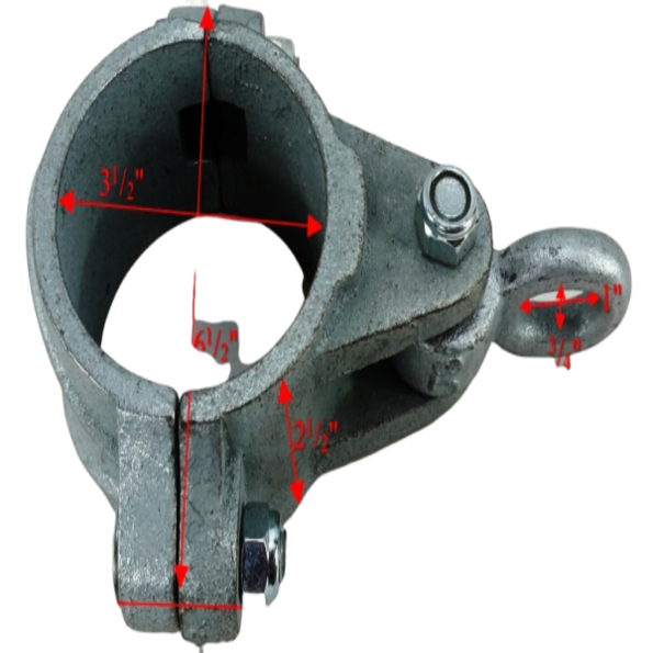 Swing Hanger 3 1/2" Galvanized Pipe