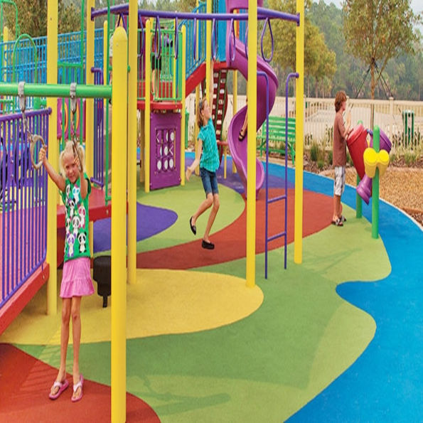 Pour-In-Place Playground Safety Surfacing
