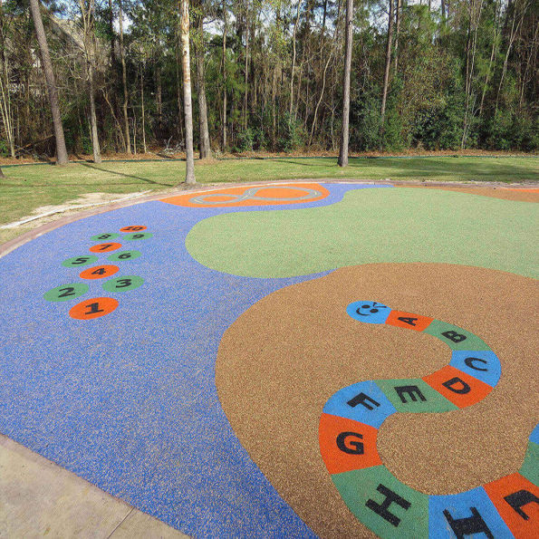 Pour-In-Place Playground Safety Surfacing