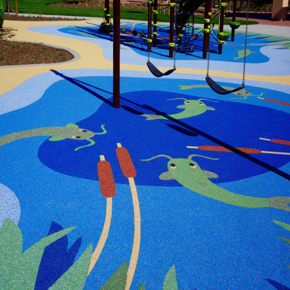Pour-In-Place Playground Safety Surfacing
