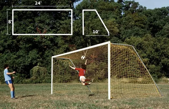 Official Steel Soccer Goal (Pair)