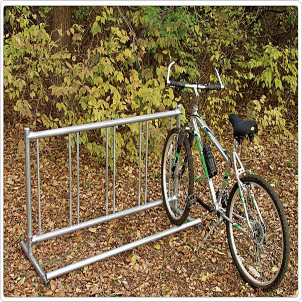 10ft Permanent Single Entry Bike Rack