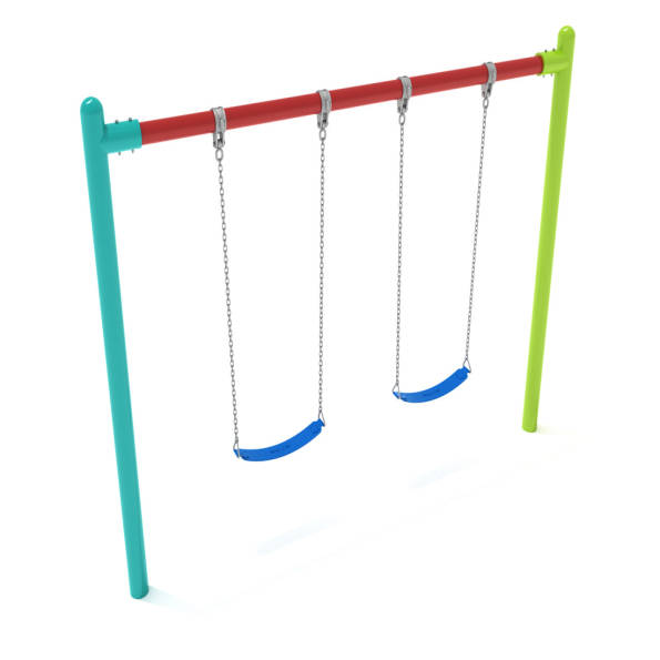 1-Bay Single Post Swings