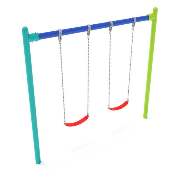 1-Bay Single Post Swings