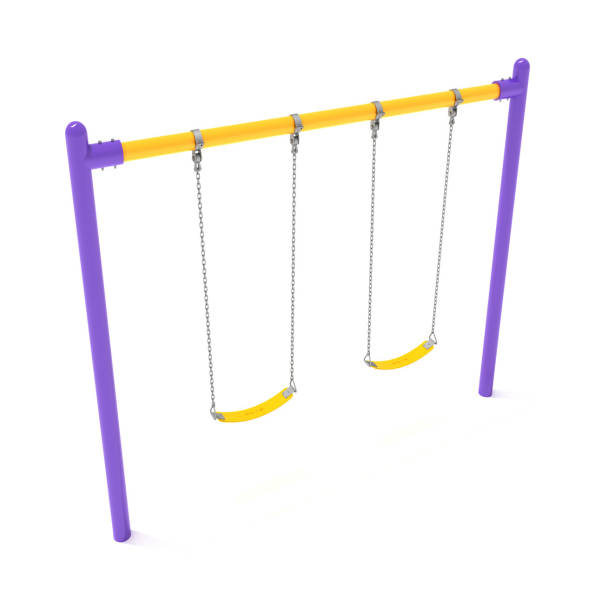 1-Bay Single Post Swings