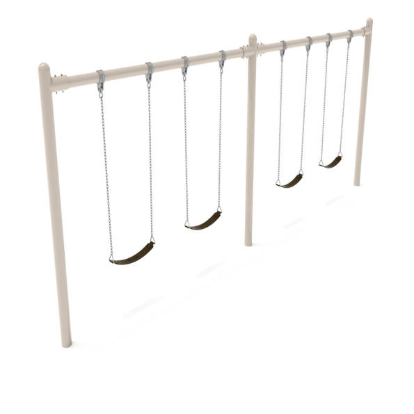 2-Bay Single Post Swings