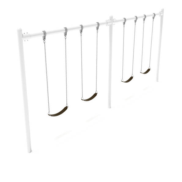 2-Bay Single Post Swings