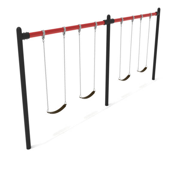 2-Bay Single Post Swings