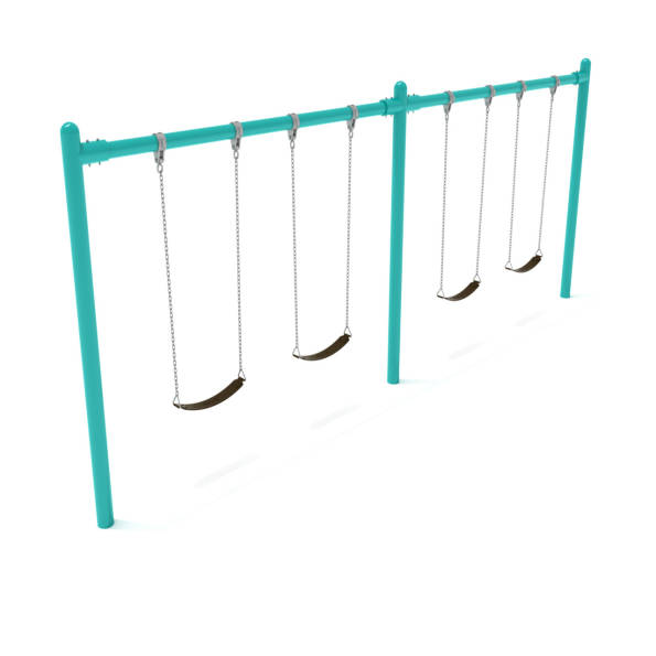 2-Bay Single Post Swings