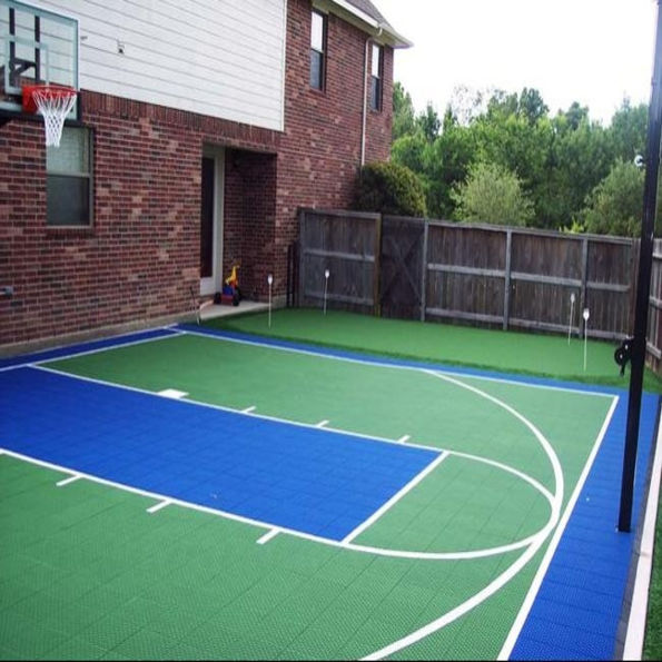 Contender 25x30 Basketball Court