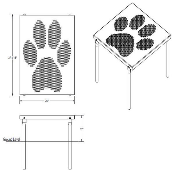 BarkPark™ Paws Table