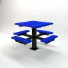 Square Picnic Pedestal T-Table thumbnail 4