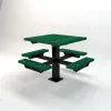 Square Picnic Pedestal T-Table thumbnail 8