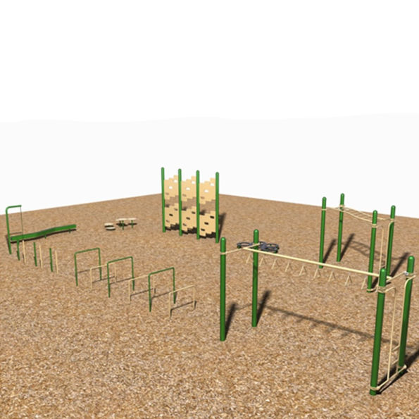 Elementary Fitness Course 9-Stations