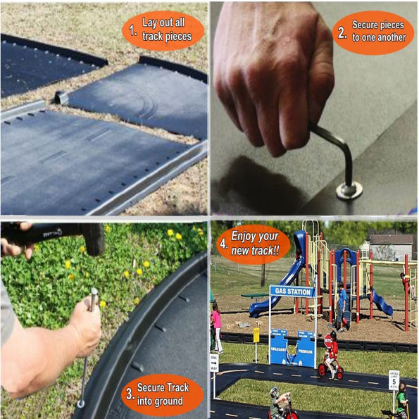 Playground Trike Path - Atlanta Crazy-8