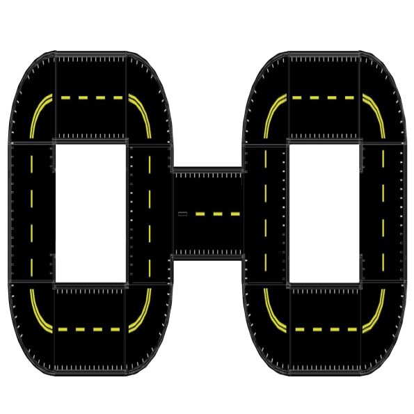 Playground Trike Path - Atlanta Crazy-8