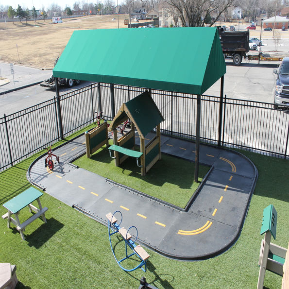 Playground Trike Path -  Bristol Oval