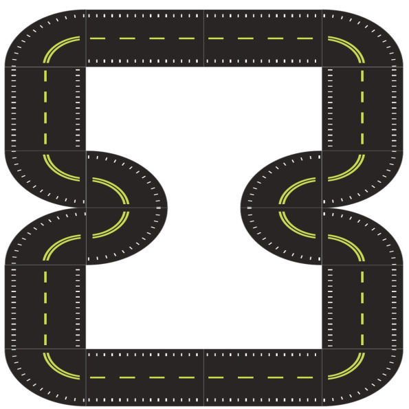 Playground Trike Path - Formula One Road Course