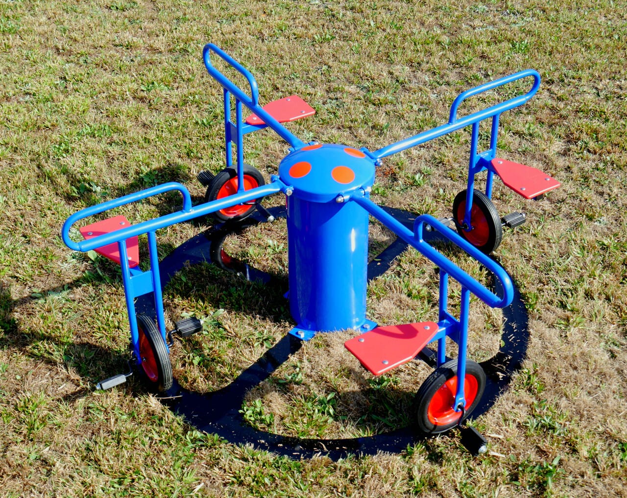 Infinity Playgrounds 4-Seat Merry Go Cycle | NoahsPlay.com