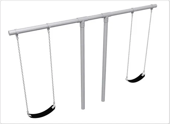 Heavy Duty 2-Seat T-Swing Frame