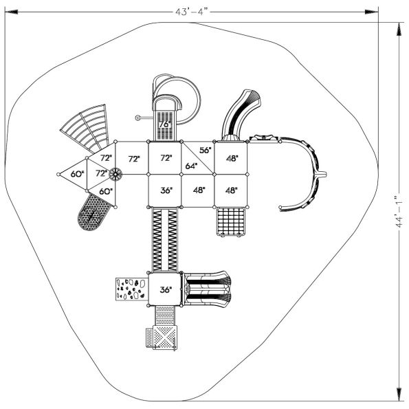 Leon Pirate Ship Play Structure
