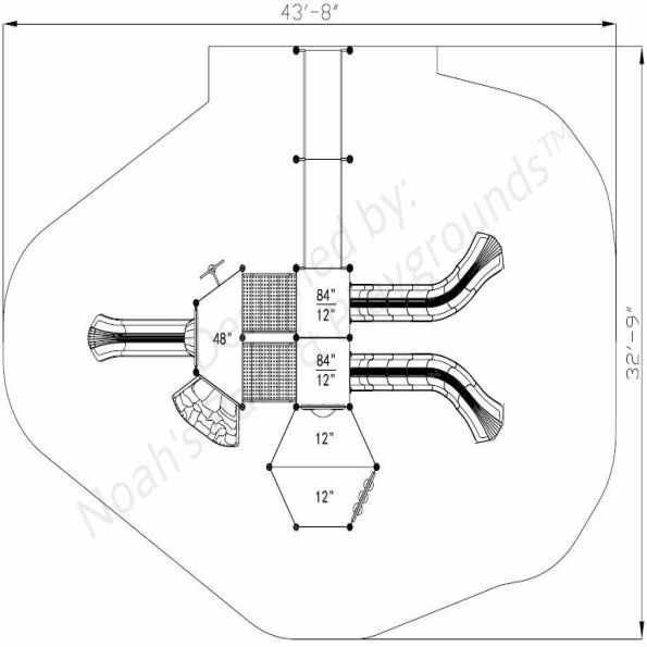 Simms Inclusive Play Structure