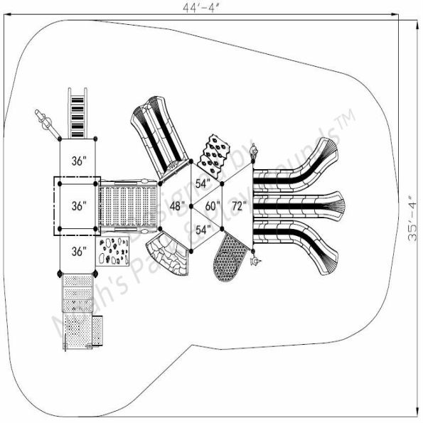 Savanna Zoo Play Structure
