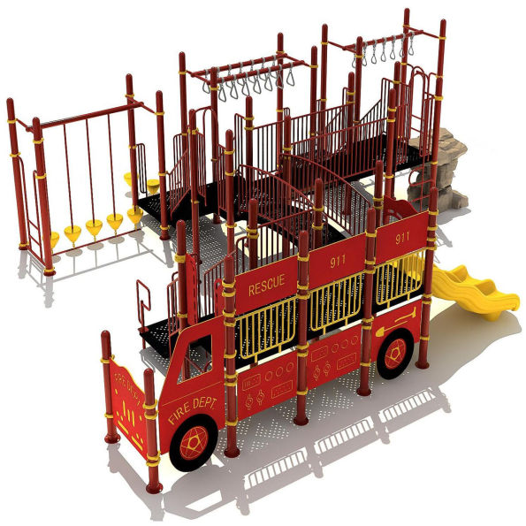 Nowata Fire Truck Play Structure