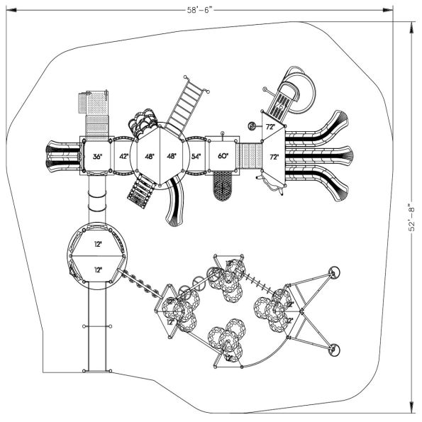 Medford Tree House Play Structure