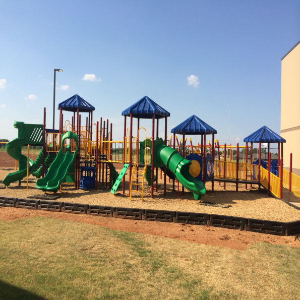 Fort Towson Inclusive Play Structure