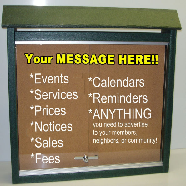 Outdoor Message Board Medium