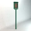 Outdoor Hinged Message Board - Small thumbnail 2