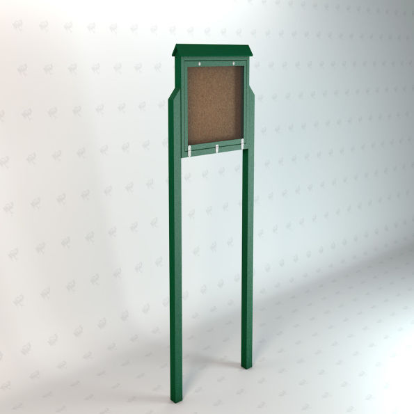 Outdoor Hinged Message Board - Medium