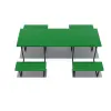 Wheelchair Accessible Picnic Table w Center Entry thumbnail 1