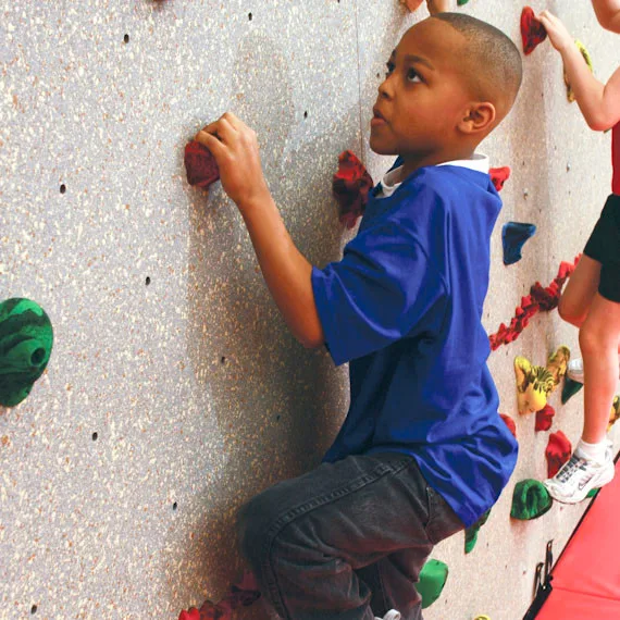 8' School Climbing Traverse Wall