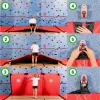 8' School Climbing Traverse Wall thumbnail 5