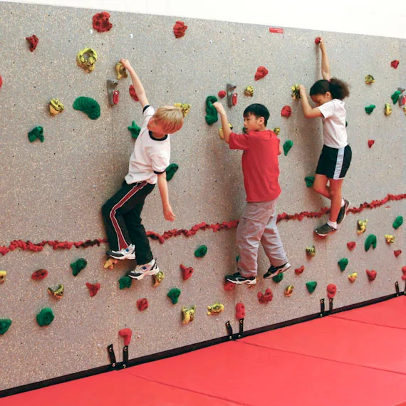 10' School Climbing Traverse Wall