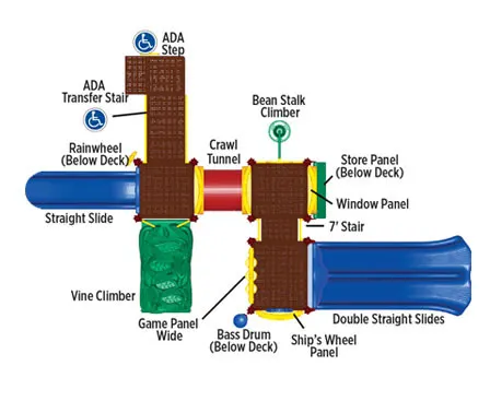 Carson's Canyon Play Structure