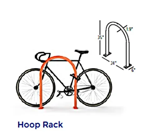Hoop Bike Rack