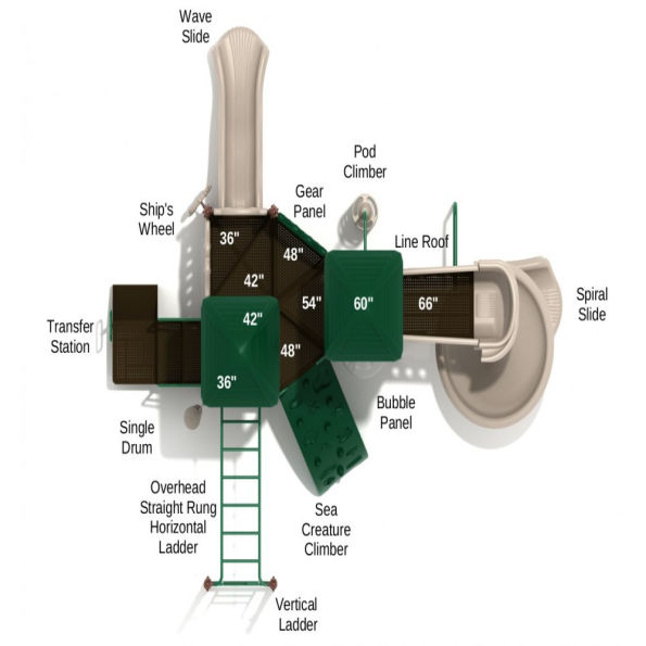 Cooper's Neck Spark Structure
