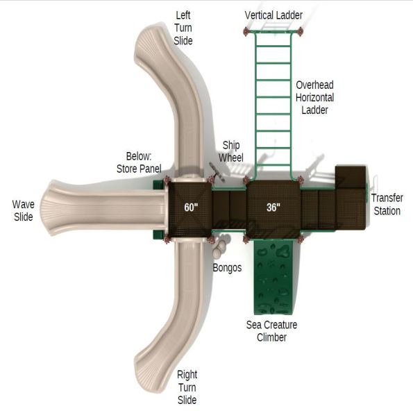 Montauk Downs Spark Structure