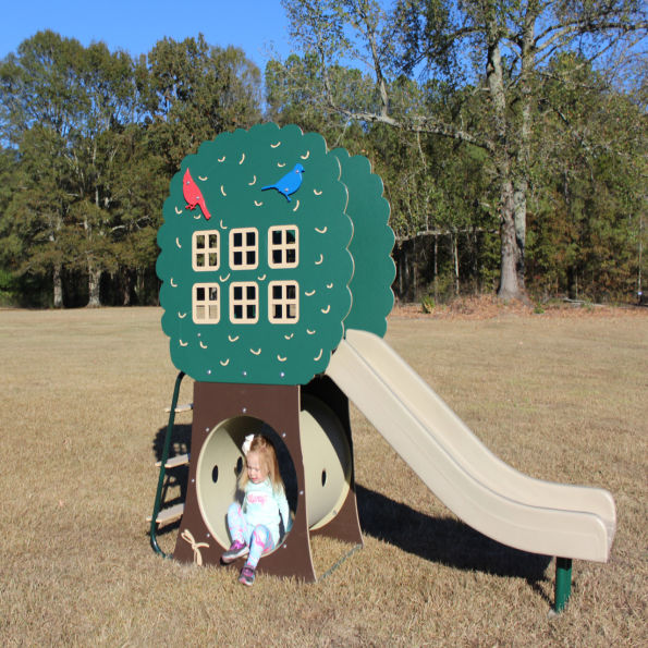 Treehouse Fun Slide