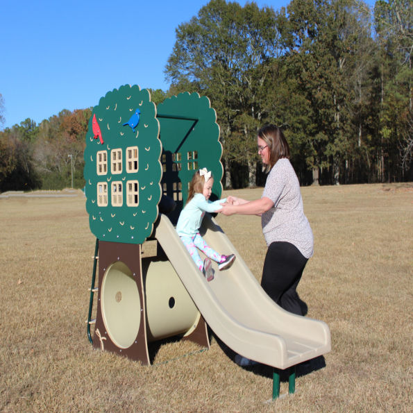 Treehouse Fun Slide