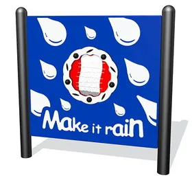 Make It Rain Freestanding Panel